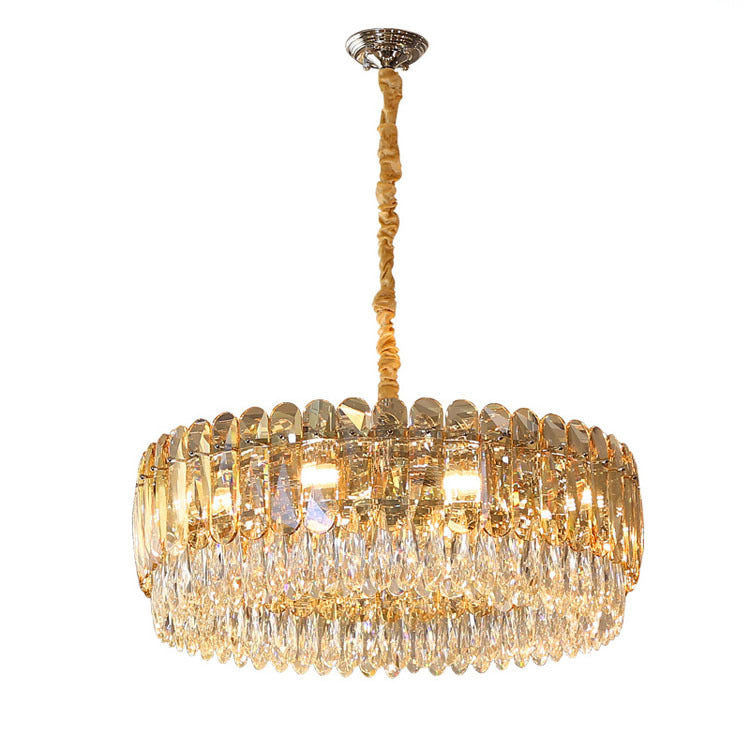 Lustre luxueux en cristal