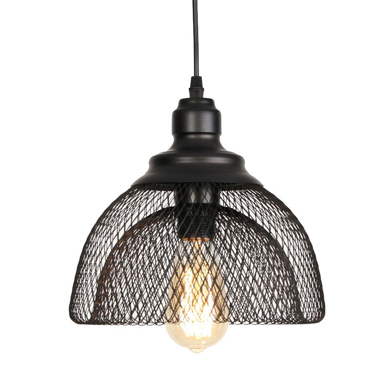 Urban Metal Mesh Pendant Light - Industrial Chic Lighting for Contemporary Interiors