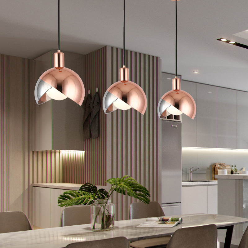 Golden Aura Metal Pendant Light - Perfect for Modern Interiors