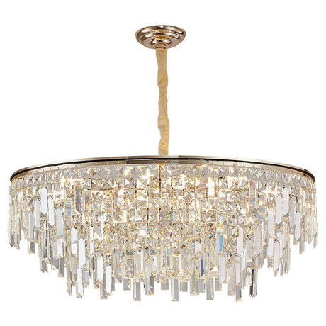 Lustre en cristal Stardust doré