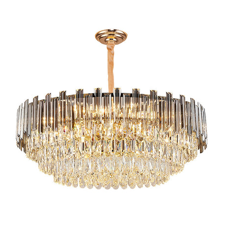 Lustre en cristal sphérique enchanté