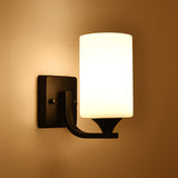 NoirGlass Elegante Indoor Wall Sconce - The Refined Glow for Modern Minimalist Décor