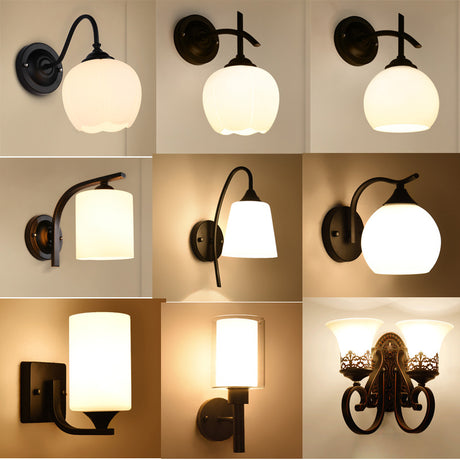 NoirGlass Elegante Indoor Wall Sconce - The Refined Glow for Modern Minimalist Décor