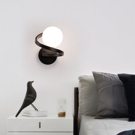 GleamCast Sphere Indoor Wall Sconce - Modern Indoor Light for Contemporary Home Décor