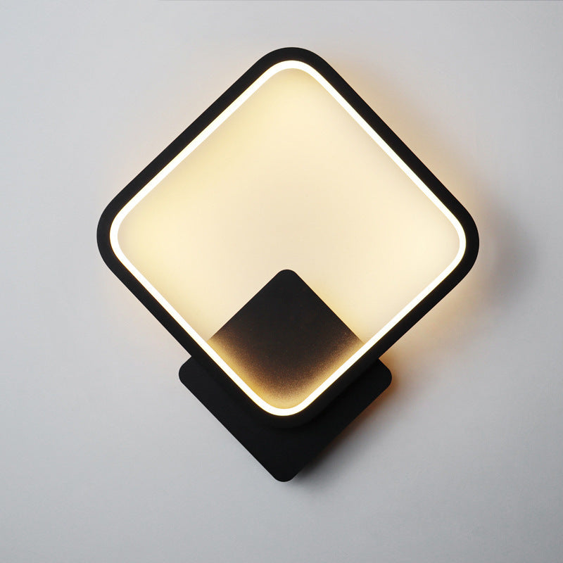 ShadowGlow Panel Indoor Wall Sconce - Perfect for Contemporary Décor