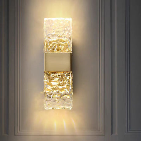 Tri-Luxe Crystal Glow LED Wall Sconce - Perfect for Modern Home Décor