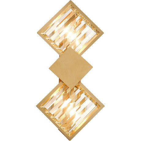 Titanium Crystal Elegance LED Wall Sconce - Perfect for Modern & Minimalist Décor