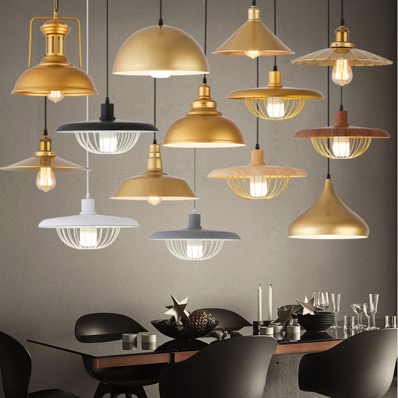 Sleek Conical Shade Gold Pendant Light for Modern Interiors